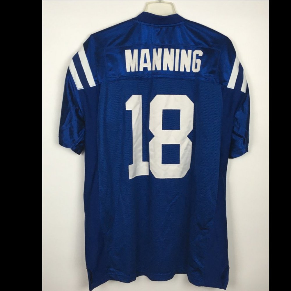 Peyton Manning Colts NFL Reebok Stitched Jersey